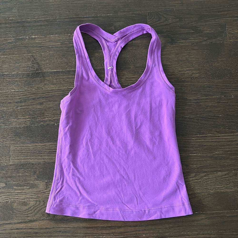 Purple lululemon tank top